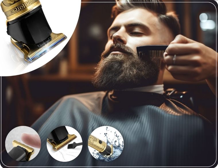 Berdsen, Lew, maszynka do strzyżenia włosów, złota, BD-261