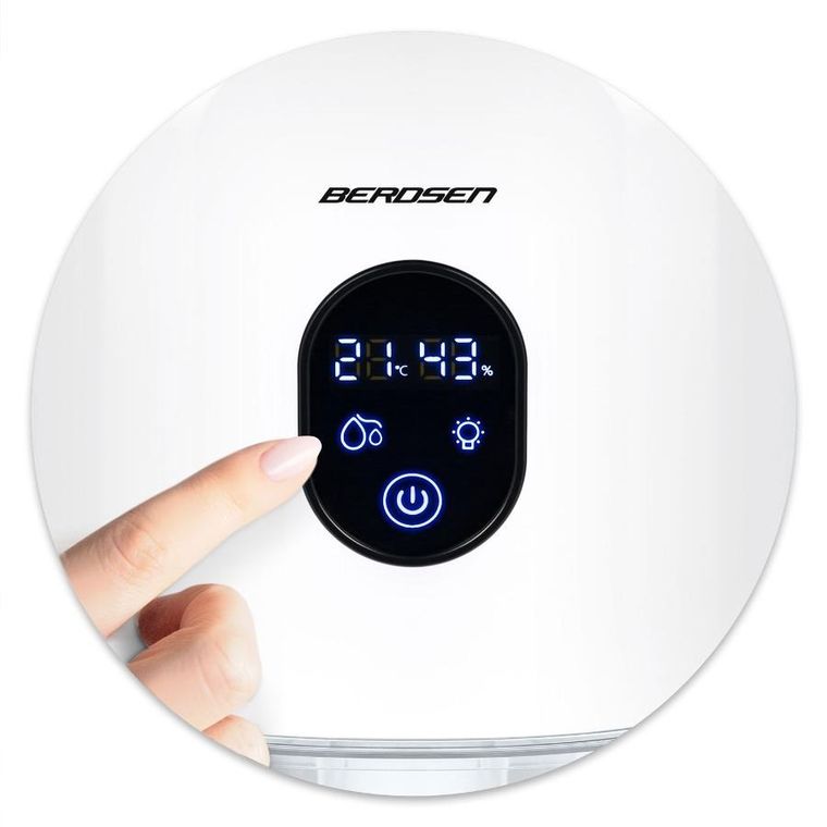 Berdsen, osuszacz powietrza, pochłaniacz wilgoci, biały
