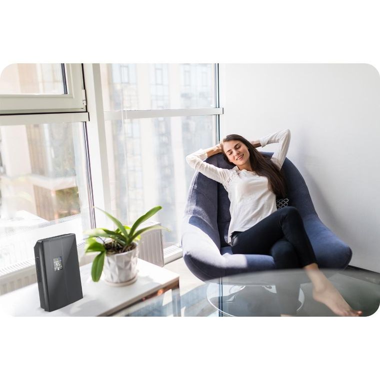 Berdsen, osuszacz powietrza, pochłaniacz wilgoci, BR-20D czarny