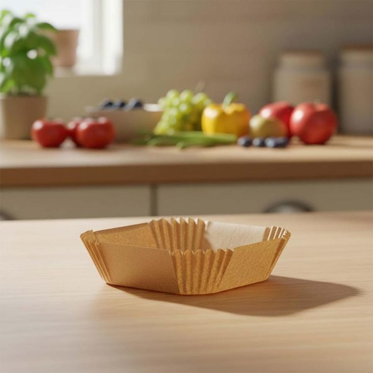 Berdsen, papier do pieczenia, wkładki do frytkownicy, 16 cm, 100 szt.