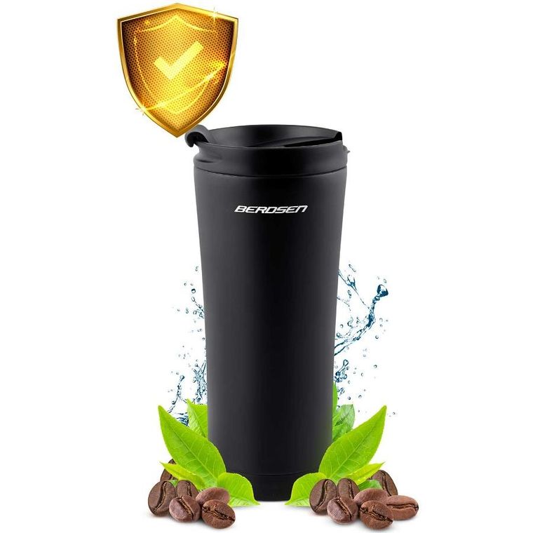 Berdsen, termos próżniowy, czarny, 470 ml