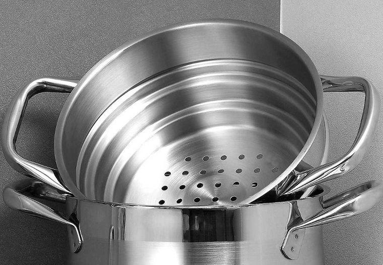 Bergner, Gourmet Line, garnek parowy, 2,2l