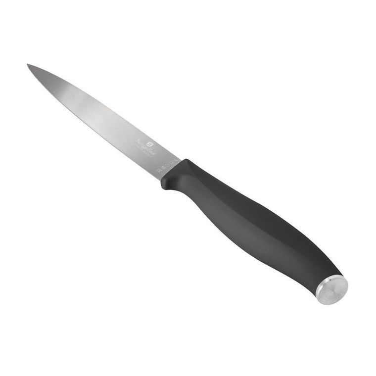 Berlinger Haus, Anthracite, zestaw noży kuchennych z deską, 5 szt.