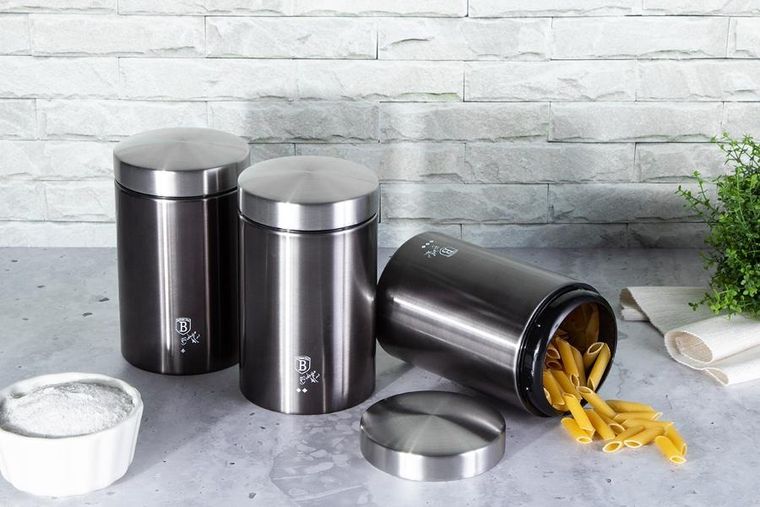 Berlinger Haus, chlebak z zestawem pojemników, carbon pro, BH-6732