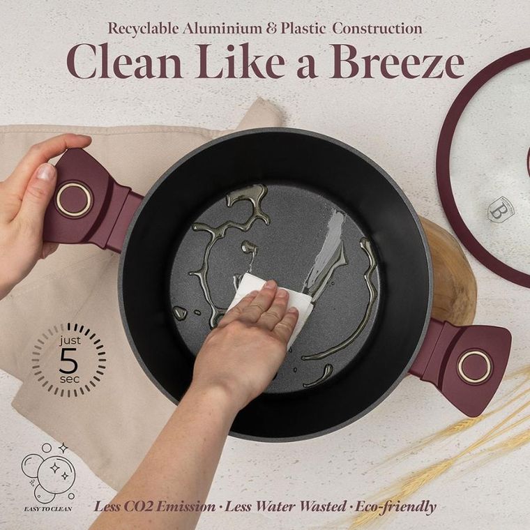 Berlinger Haus, Leonardo, garnek tytanowy z pokrywą, 8l