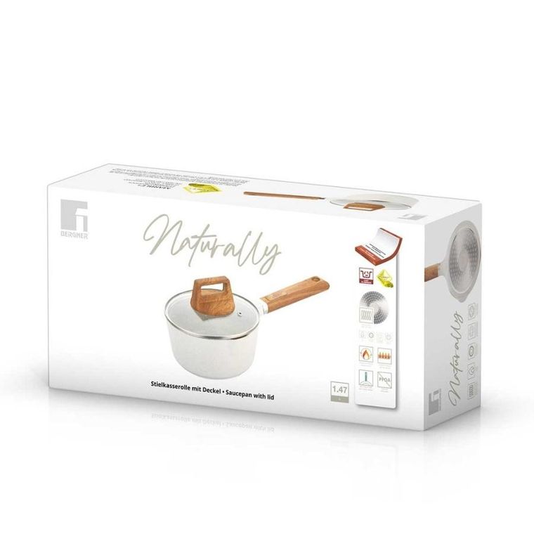 Berlinger Haus, Naturally, rondelek z pokrywką, marmurkowy, 1.47l