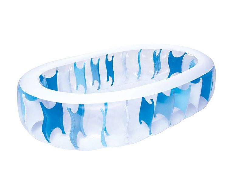 Bestway, basen dmuchany, owlany, fale, 229-152-51 cm, 1 szt.