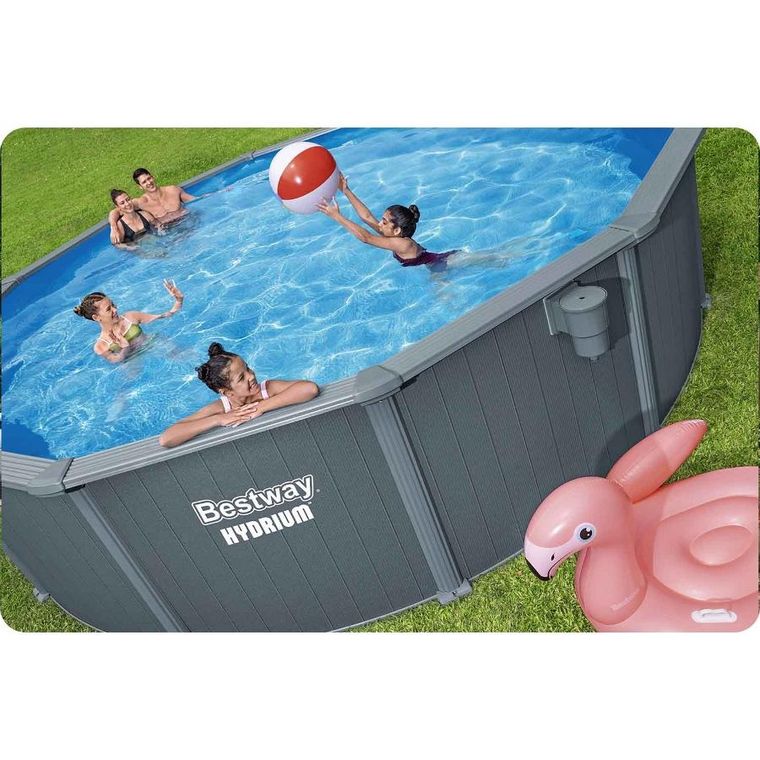 Bestway, basen ogrodowy, panelowy, całoroczny, 13w1, 549-132 cm