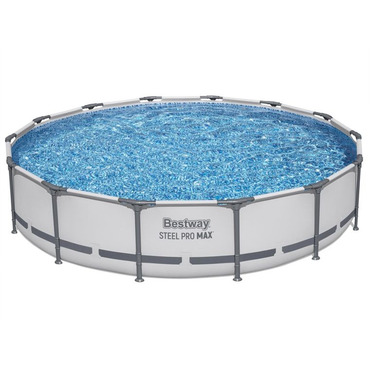 Bestway, basen ogrodowy stelażowy, 427-84 cm, zestaw 17w1