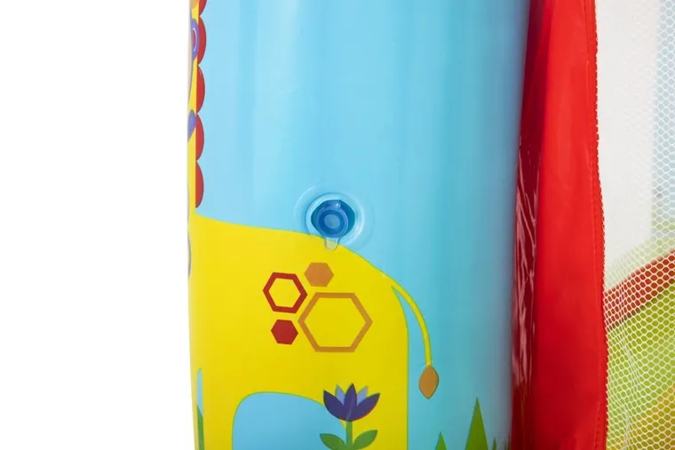 Bestway, Fisher-Price, dmuchany zamek, trampolina, 175-173-135 cm