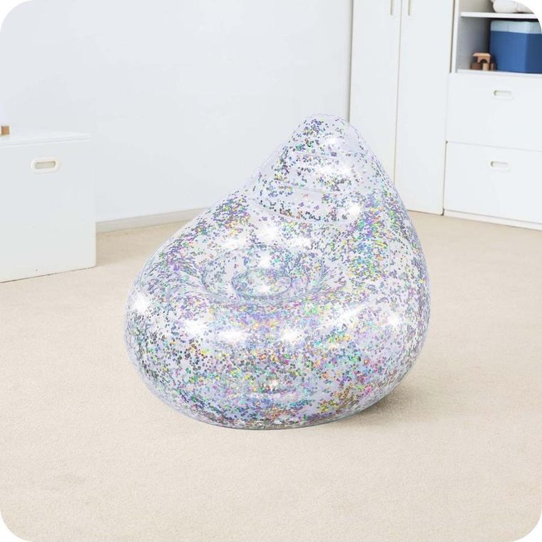 Bestway, fotel dmuchany, brokat