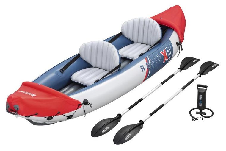 Bestway, kajak dmuchany, dwuosobowy, 321-88 cm