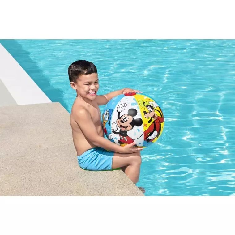 Bestway, Klub przyjaciół Myszki Mickey, piłka plażowa, 51 cm