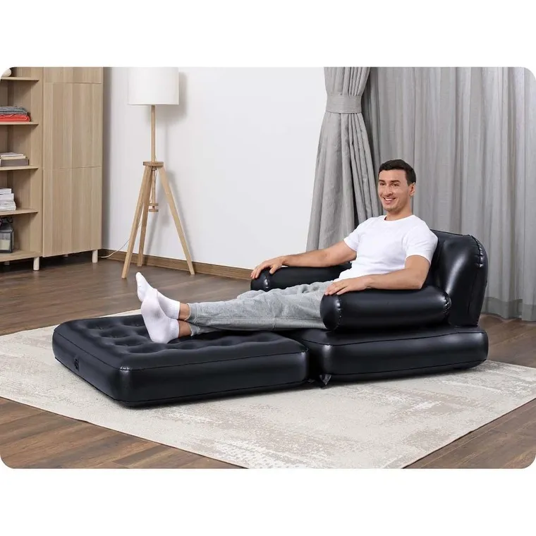 Bestway, materac, fotel i łóżko dmuchane, 191-97-64 cm