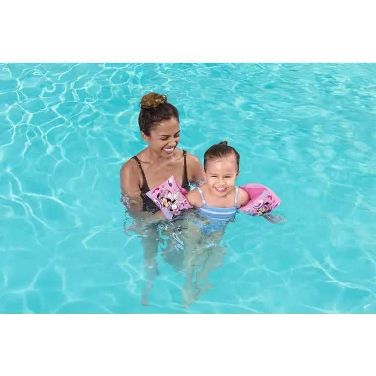 Bestway, Myszka Minnie, rękawki do pływania dla dzieci, 23-15 cm