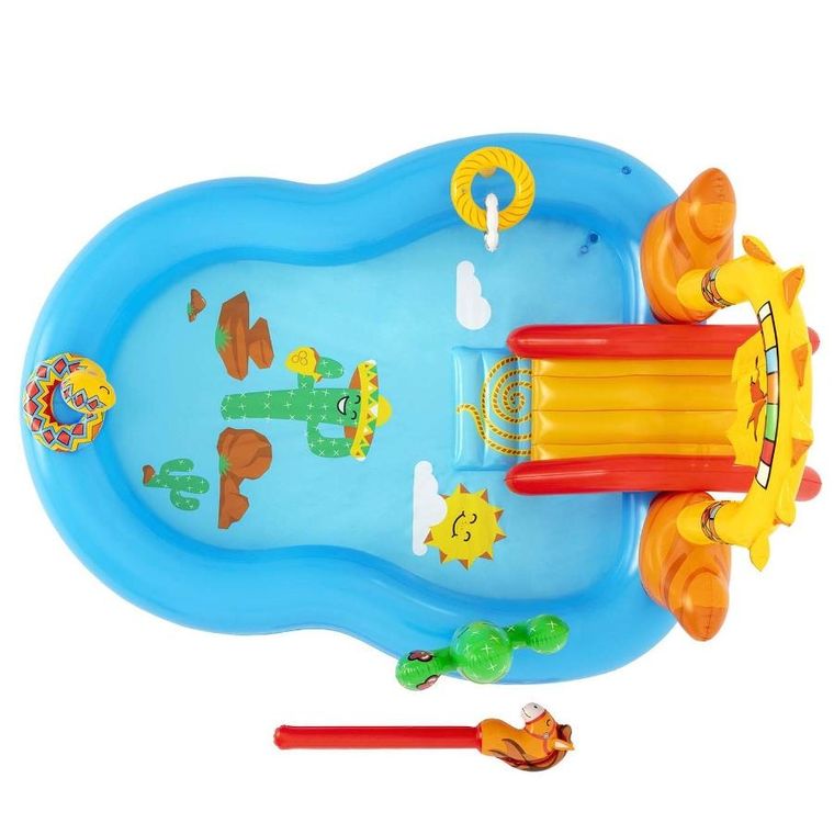 Bestway, plac zabaw dmuchany, Dziki Zachód, 264-188-140 cm