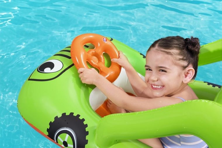 Bestway, ponton dziecięcy, samochód, samolot