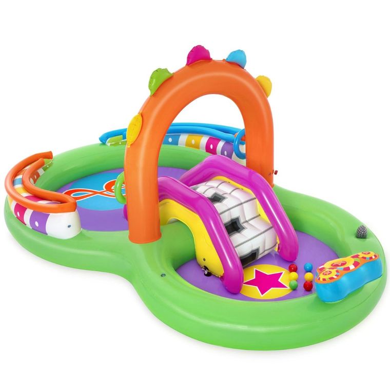 Bestway, Sing 'N splash, plac zabaw, dmuchany, 295-190-137 cm