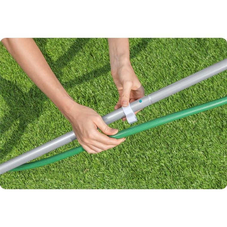 Bestway, Zestaw do czyszczenia basenu kij 167cm + odkurzacz + siatka, 58013