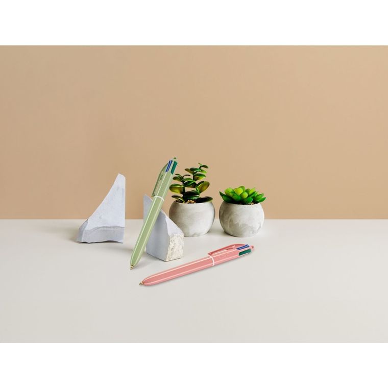 Bic, 4 Colors, Mineral Tones, długopis kolorowy 4w1