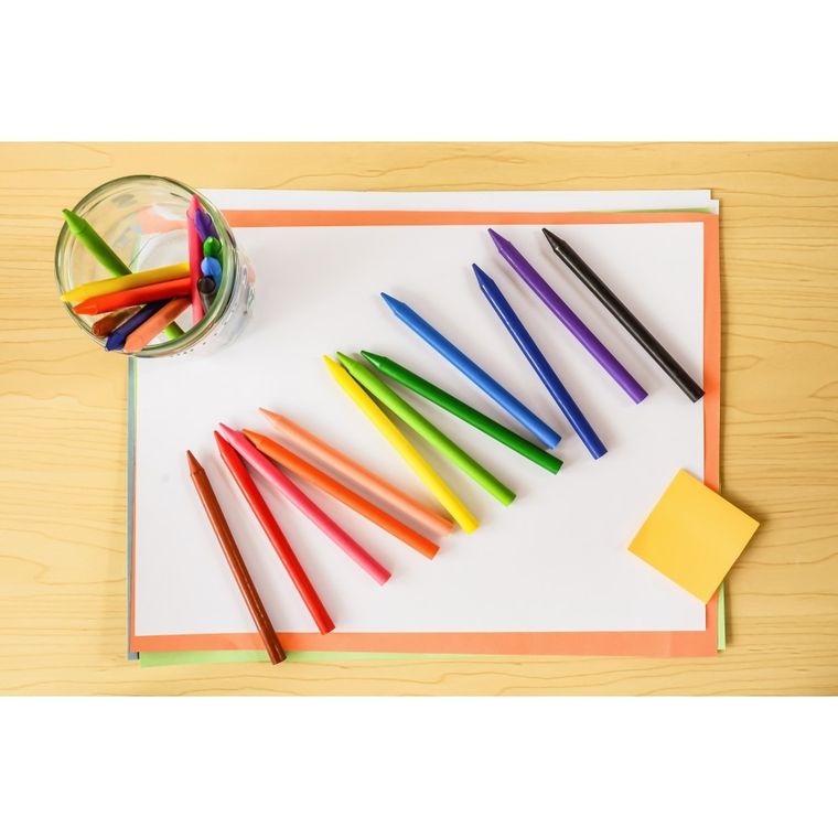 Bic, Kids, Plastidecor, kredki świecowe, 12 kolorów