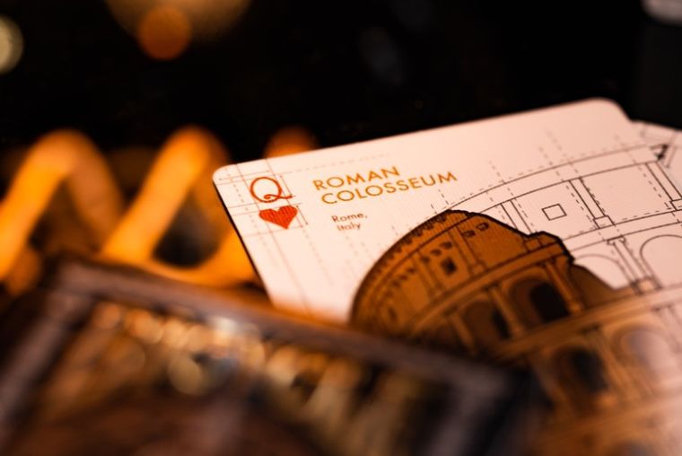 Bicycle, Architectural Wonders, karty do gry