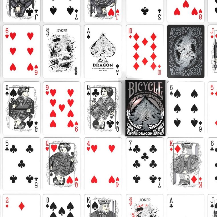 Bicycle, Dragon, karty do gry