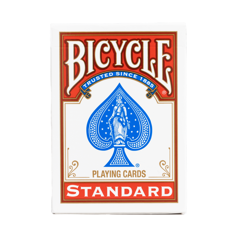 Bicycle, Gold Rider Back, karty do gry, Red/Blue