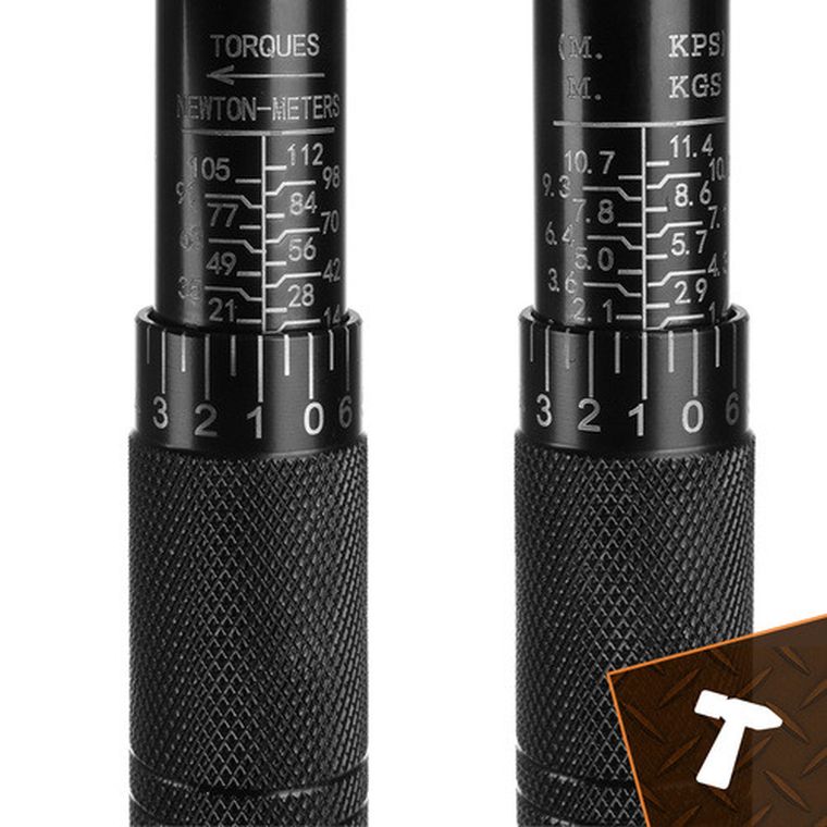 Bigstren, klucz dynamometryczny, 3/8", 7-112Nm, 26079