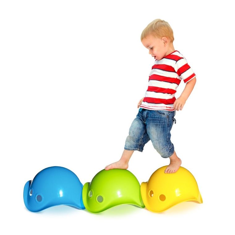 Bilibo, muszelka do zabawy, biała