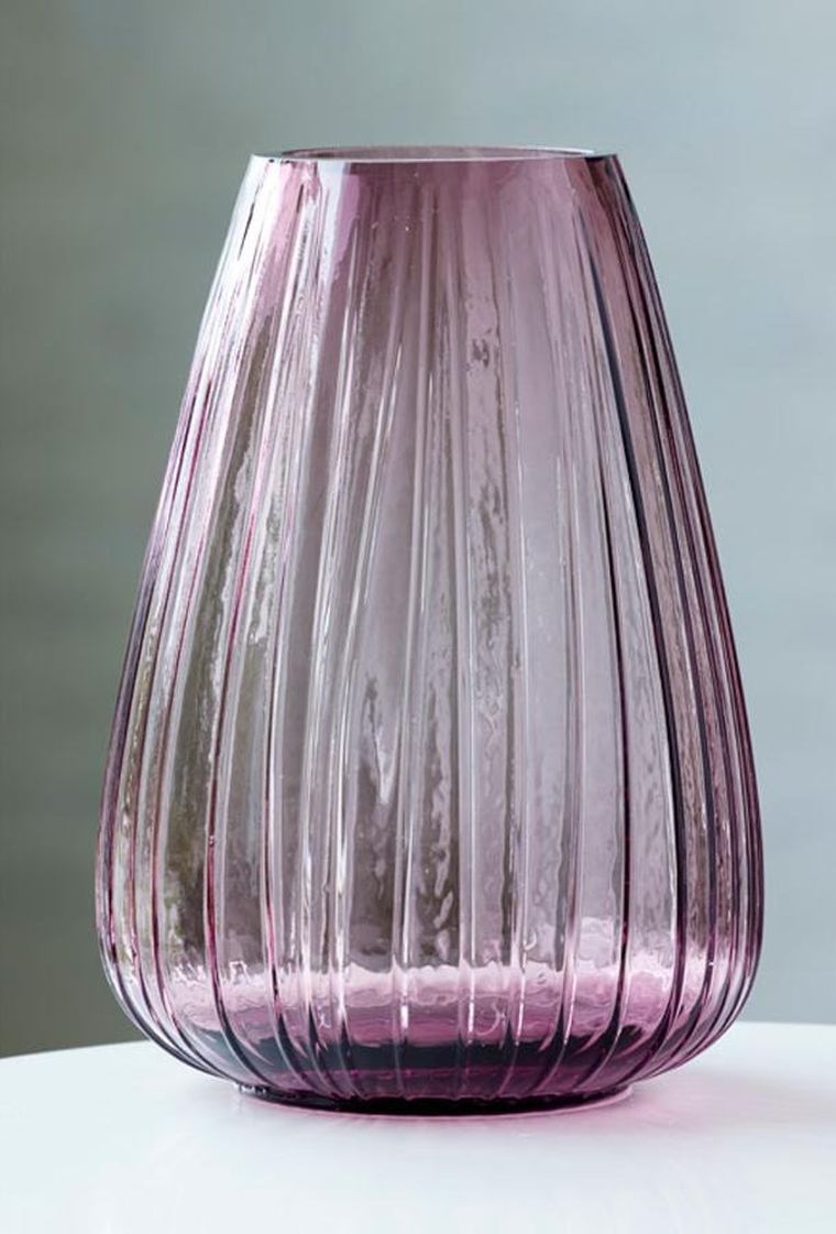 Bitz, Kusintha, wazon, Pink Glass, 22 cm