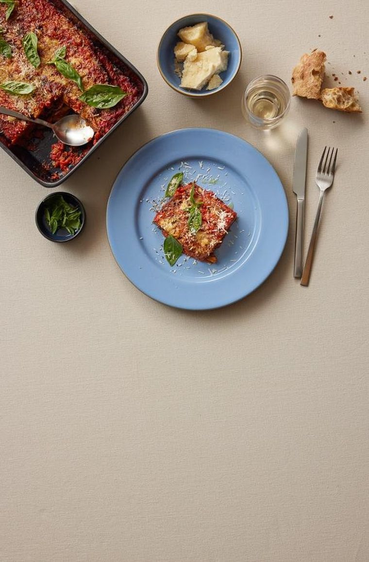 Bitz, talerz, wood/ocean, 27 cm