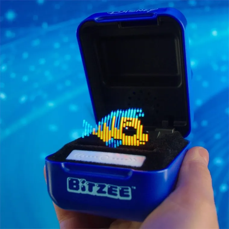 Bitzee, Disney, interaktywne cyfrowe zwierzątko, niebieskie