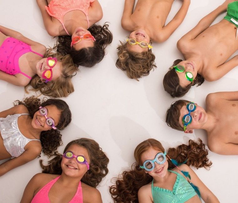 Bling2o, Lawa, maska do pływania, limonkowa