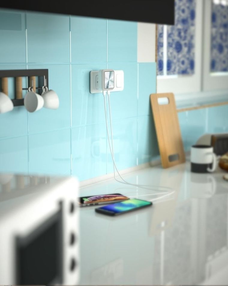 Blitzwolf, lampka nocna do kontaktu z czujnikiem zmierzchu, BW-LT14