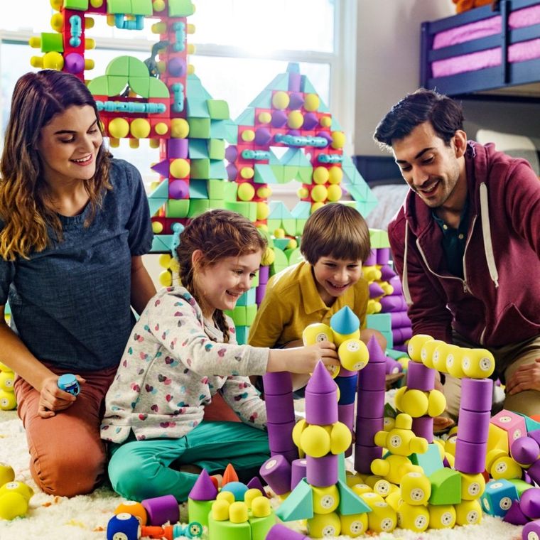 Blockaroo, Holownik, klocki magnetyczne, 10 elementów