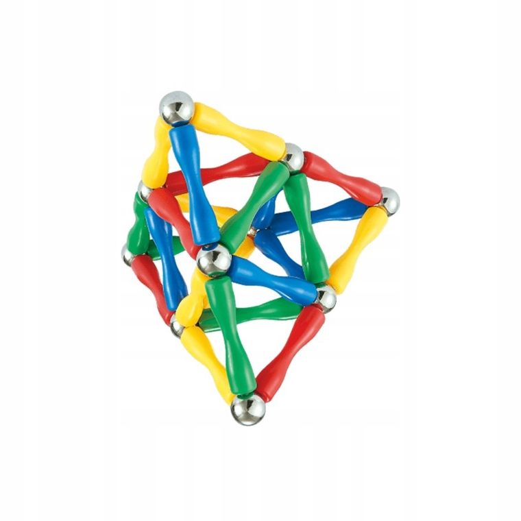 Blocki, Magnetic, klocki magnetyczne, 124 elementy