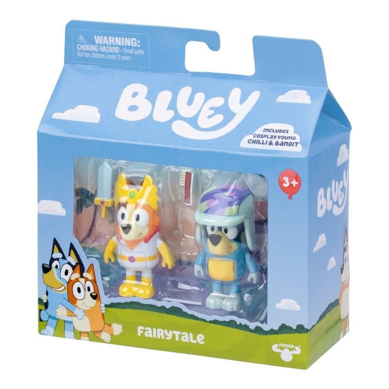 Bluey, Baśniowe Postacie, zestaw figurek, 2 szt.
