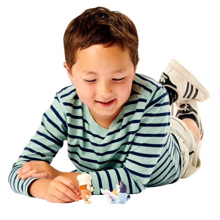 Bluey, Ekskluzywna restauracja, zestaw z figurkami, 2 szt.