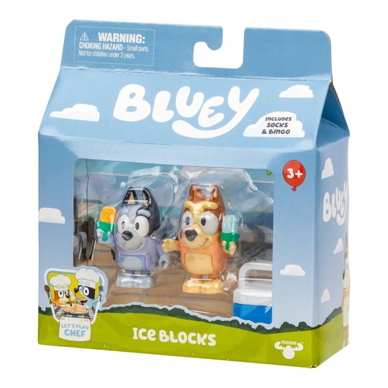 Bluey, Lody, zestaw figurek, 2 sztuki