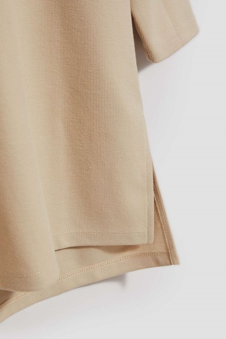 Bluza damska, beżowa, Moodo