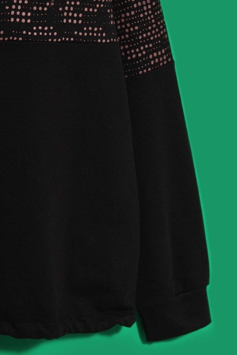 Bluza damska, czarna, Moodo