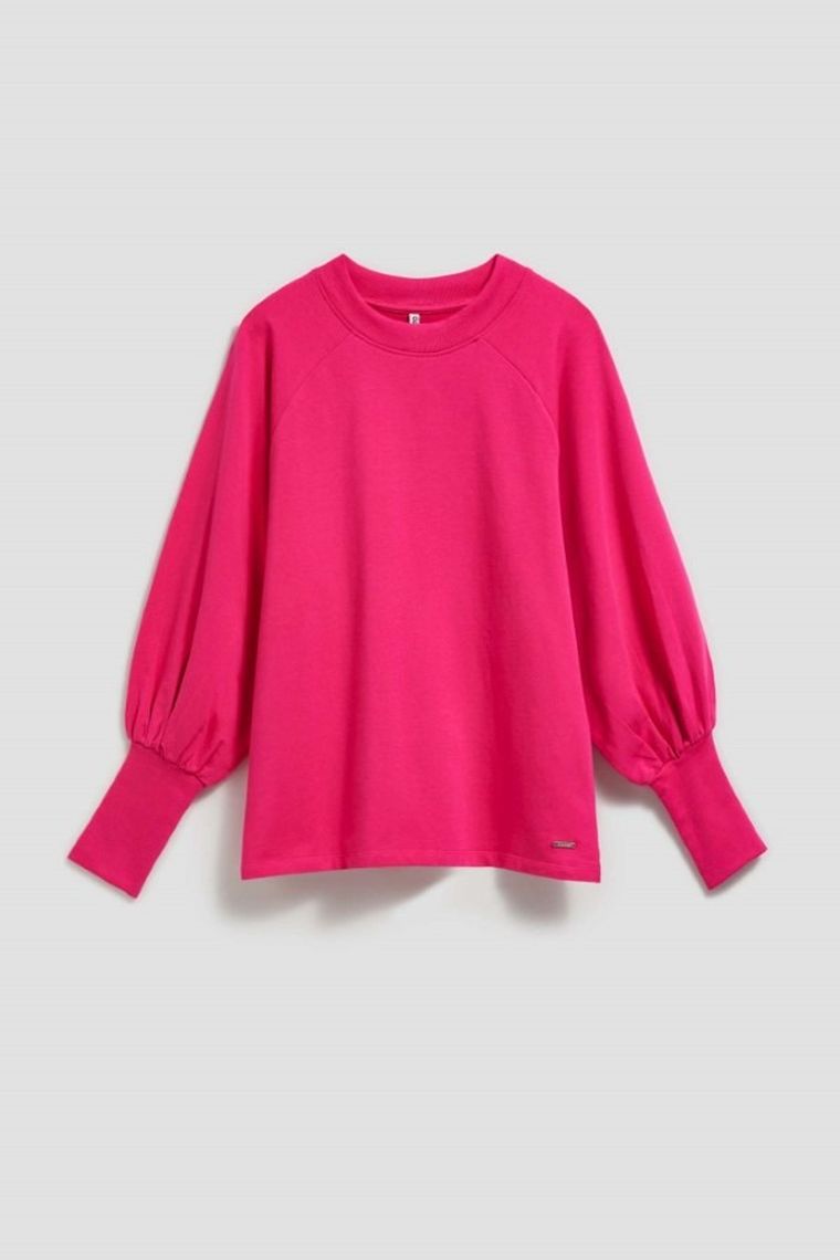 Bluza damska, różowa, Moodo