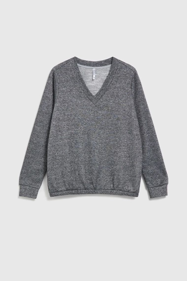 Bluza damska, szara, Moodo