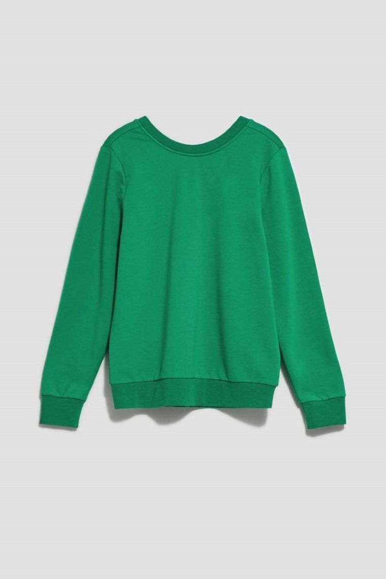 Bluza damska, zielona, Moodo