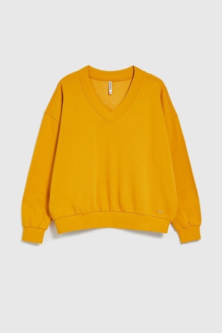 Bluza damska, żółta, Moodo