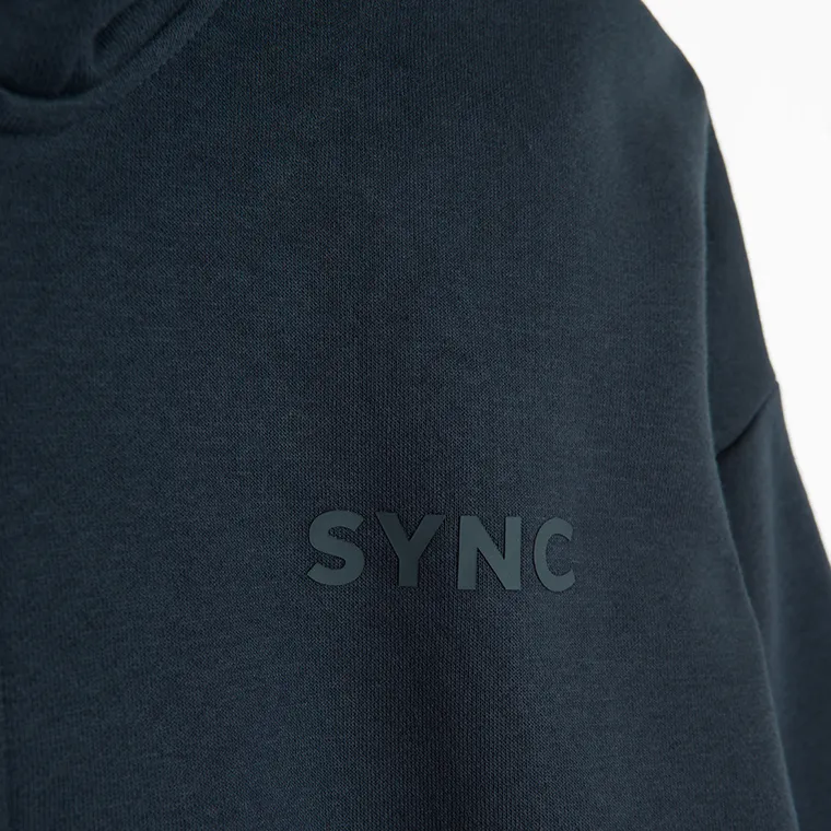 Bluza unisex oversize z kapturem i zapięciem NOWEAR