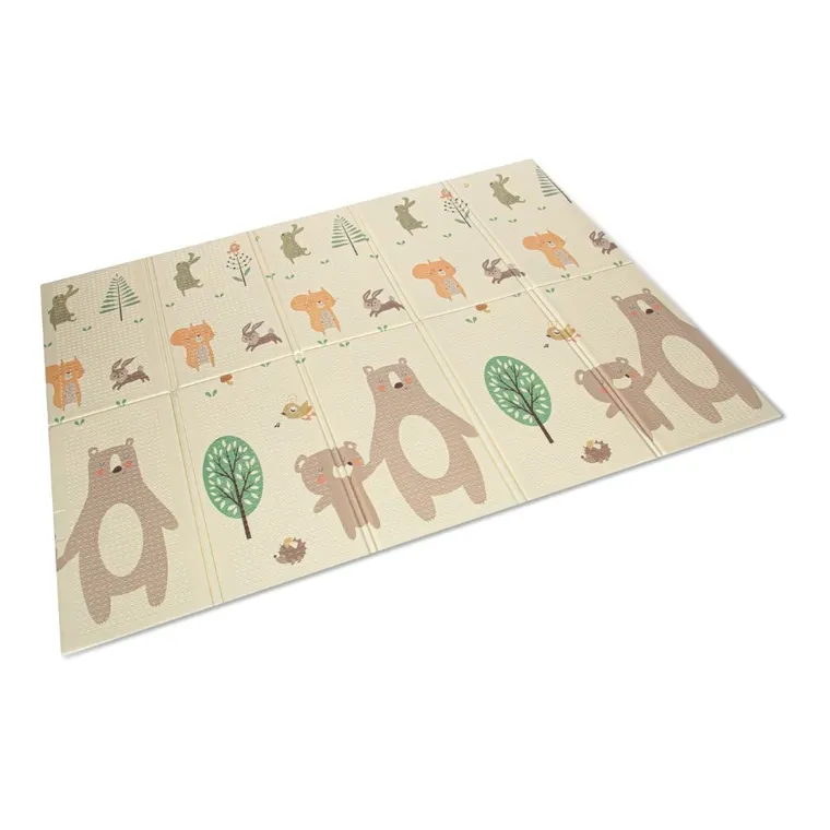 Bocioland, Miś, mata piankowa, składana, 150-200 cm