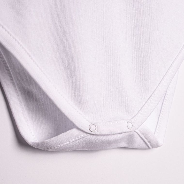 Body dziewczęce z długim rękawem, białe, Nicol