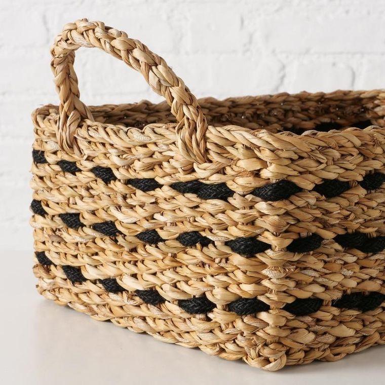 Boltze, Bokar, zestaw koszy plecionych, 3 szt.